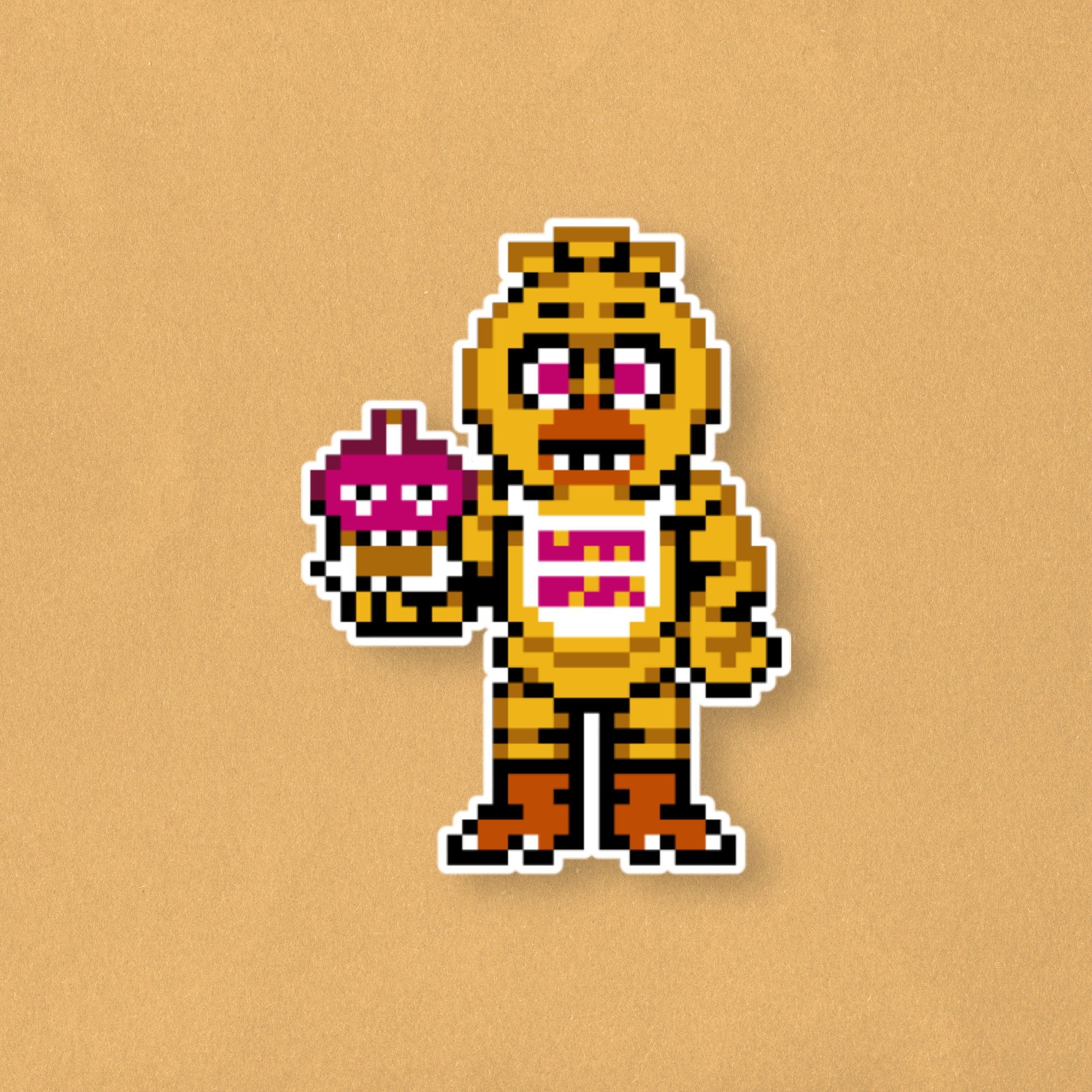 Funtime chica pixel art