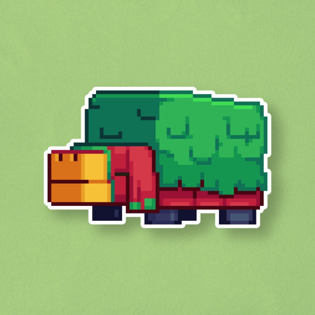 Sniffer Premium Sticker Minecraft Pixel Art Sticker Etsy