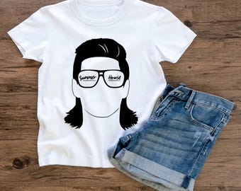 Kyle Cooke Summer House SVG | Mullet Sunglasses Outline | Bravo TV SVG | Summer House Kyle Cut File | Instant Download