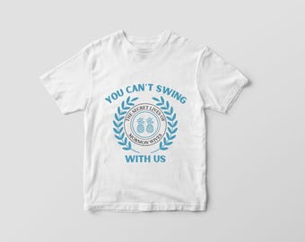 You Can’t Swing With Us SVG | Funny Pineapple Swinger Inspired Cut File | Secret Lives of Mormon Wives Parody | Digital Download
