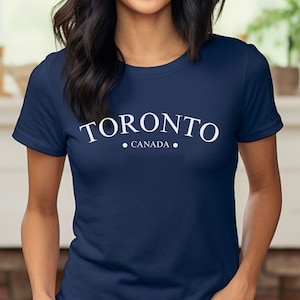 Toronto Canada T-Shirt: Unisex Cotton Tee, Torontonian Gift