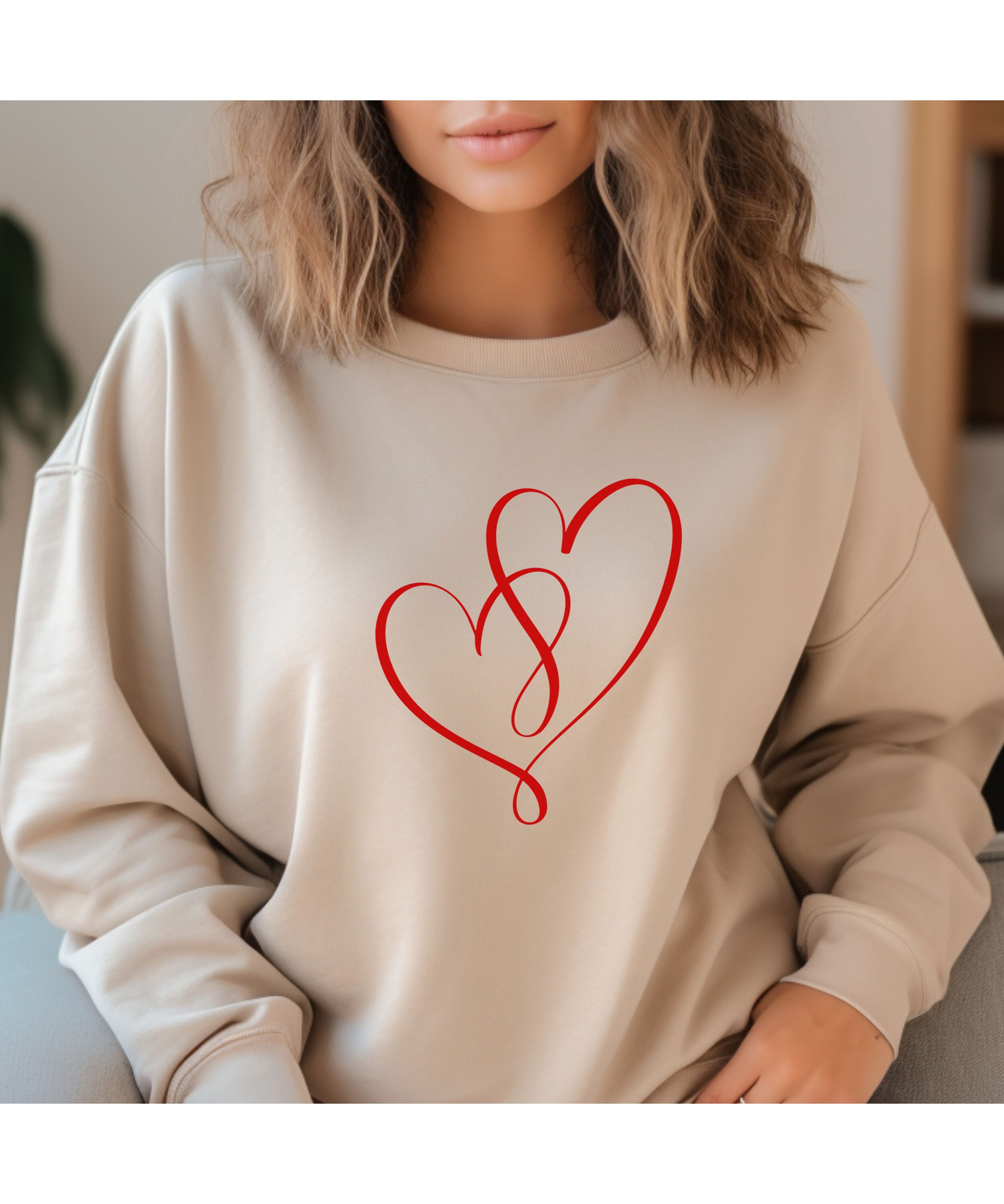 Three Heart Tee Unisex main image 1