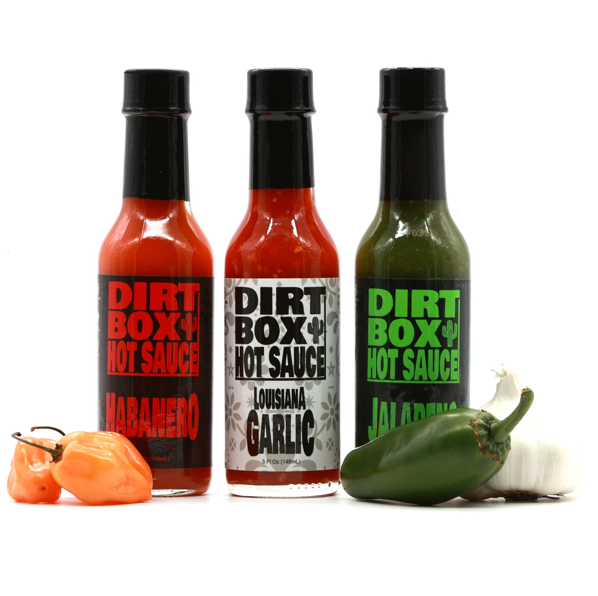  Crazy Hot Sauce Gift Set - Gourmet Challenge Dice