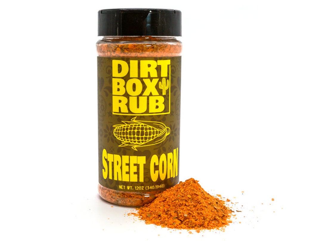 Dirt Box Street Corn Seasoning elote 12 Oz Net Wt This Rub is the