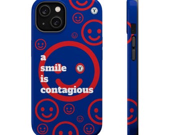 "NFL Edition BILLS ""ein Lächeln ist ansteckend"" Magnetische Tough Cases."