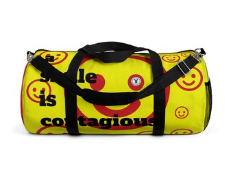 Juice Lightning "a smile is contagious" Duffel Bag