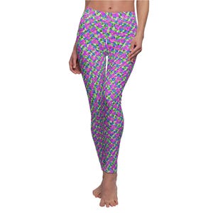 Vycious Love Everywhere Women&#39;s Leggings, Stylish Workout Pants, Colorful Casual Wear, Everyday Leggings, Trendy Athleisure Tights
