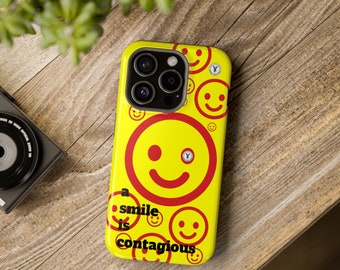 Juice Lightning "a smile is contagious" MagSafe Tough Cases