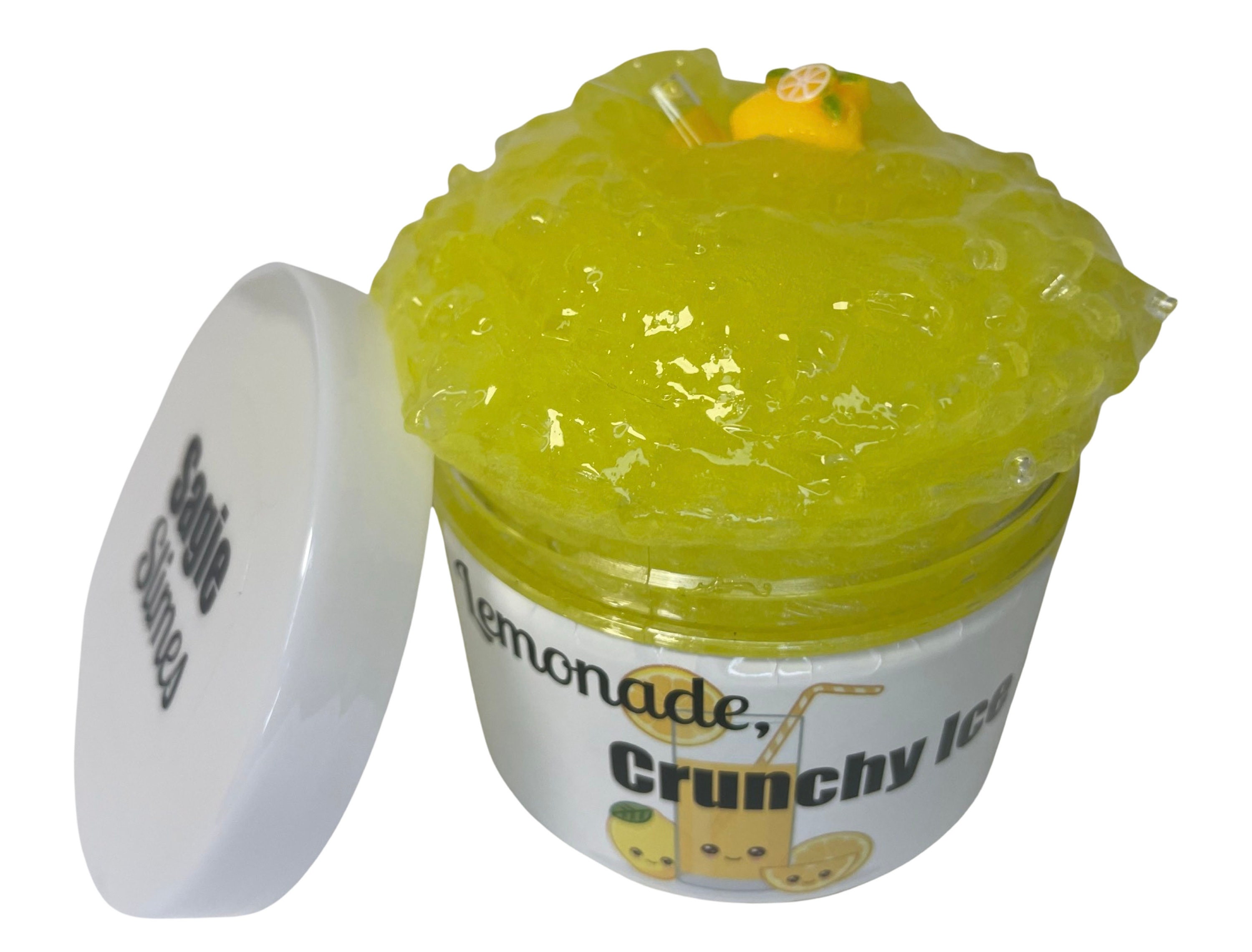 Lemonade Crunchy Ice crunchy Slime Etsy