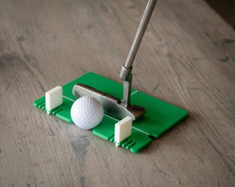 Golf Putting Alignment Aid: Indoor/Outdoor Training