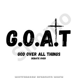 kerk SVG, geloof SVG, God SVG, kruis SVG, GEIT SVG, schrift SVG, Bijbel SVG, Jezus SVG, christelijke SVG, religieuze SVG, G.O.A.T SVG