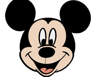 Mickey Mouse Machine Embroidery Digital File