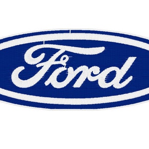 Ford Logo Digital Embroidery File