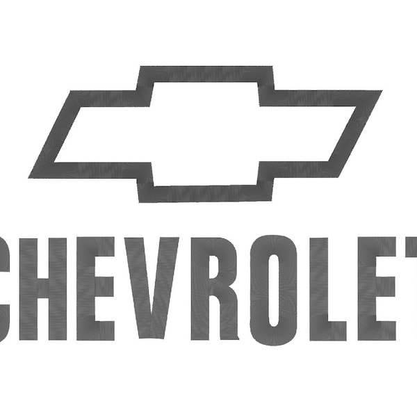 Chevrolet Digital Embroidery File