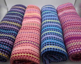 Handwoven bumberet dish towels / tea towels / hand towels