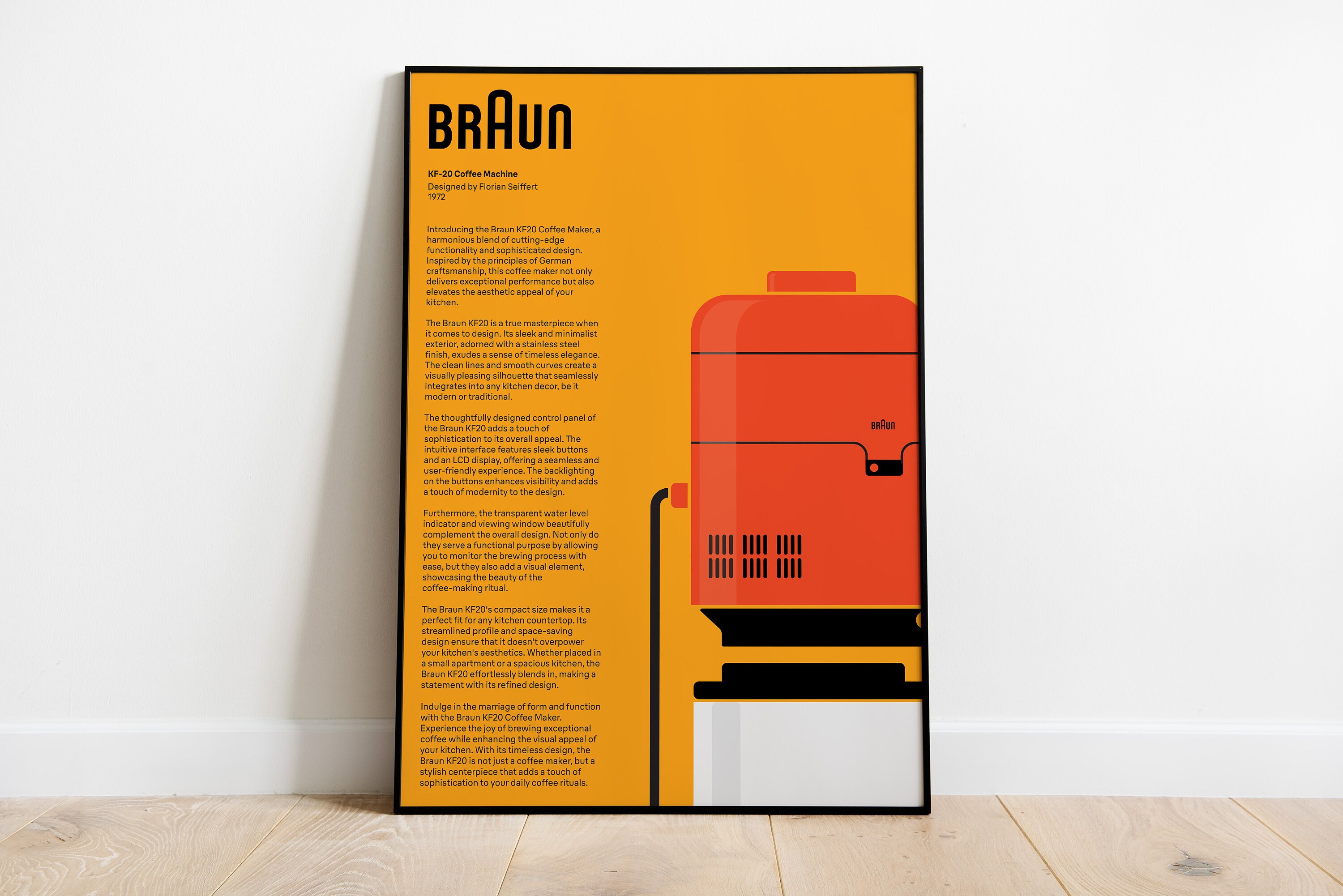 Not just a matter of form - Braunデザイン Braun Design Poster, Braun Printable Art, Bauhaus Wall Art
