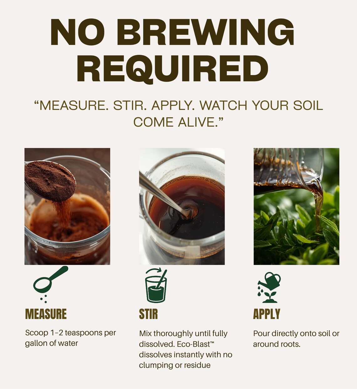 Eco-blast™ Instant Compost Tea – With Plant Probiotics, Mycorrhizae ...