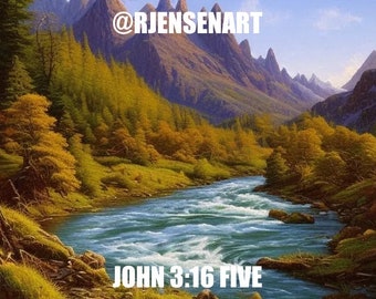 John 3:16  Five
