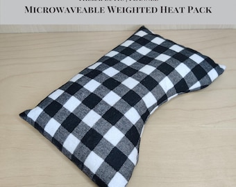 Heated Eye Mask – Soft Cotton, Weighted, Microwave Safe