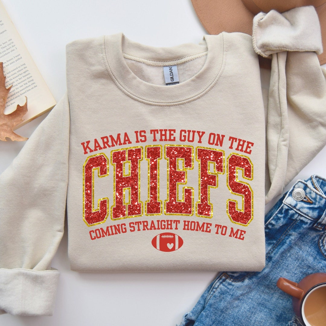 Karma Is The Guy On The Chiefs Coming Straight Home SVG
