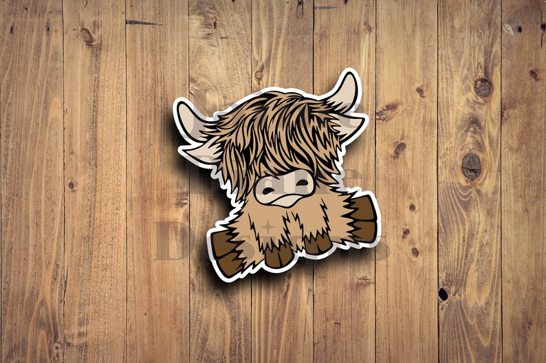 Handgemachter Highland Cow Teddy – Plüschbär Mit Stickerei, 37 Cm, Personalisierbar, Braun Handgemachter Highland Cow Teddy – Plüschbär Mit Stickerei, 37 Cm, Personalisierbar, Braun