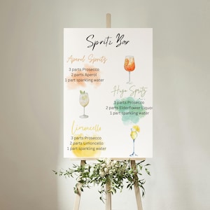 Spritz Bar Schild