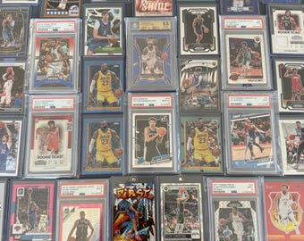 NBA Basketball Card Starter Pack | NBA Cards | LeBron, Jalen Brunson, Wemby, Jordan| New Sports Collector Gift | Autographs, Memorabilia