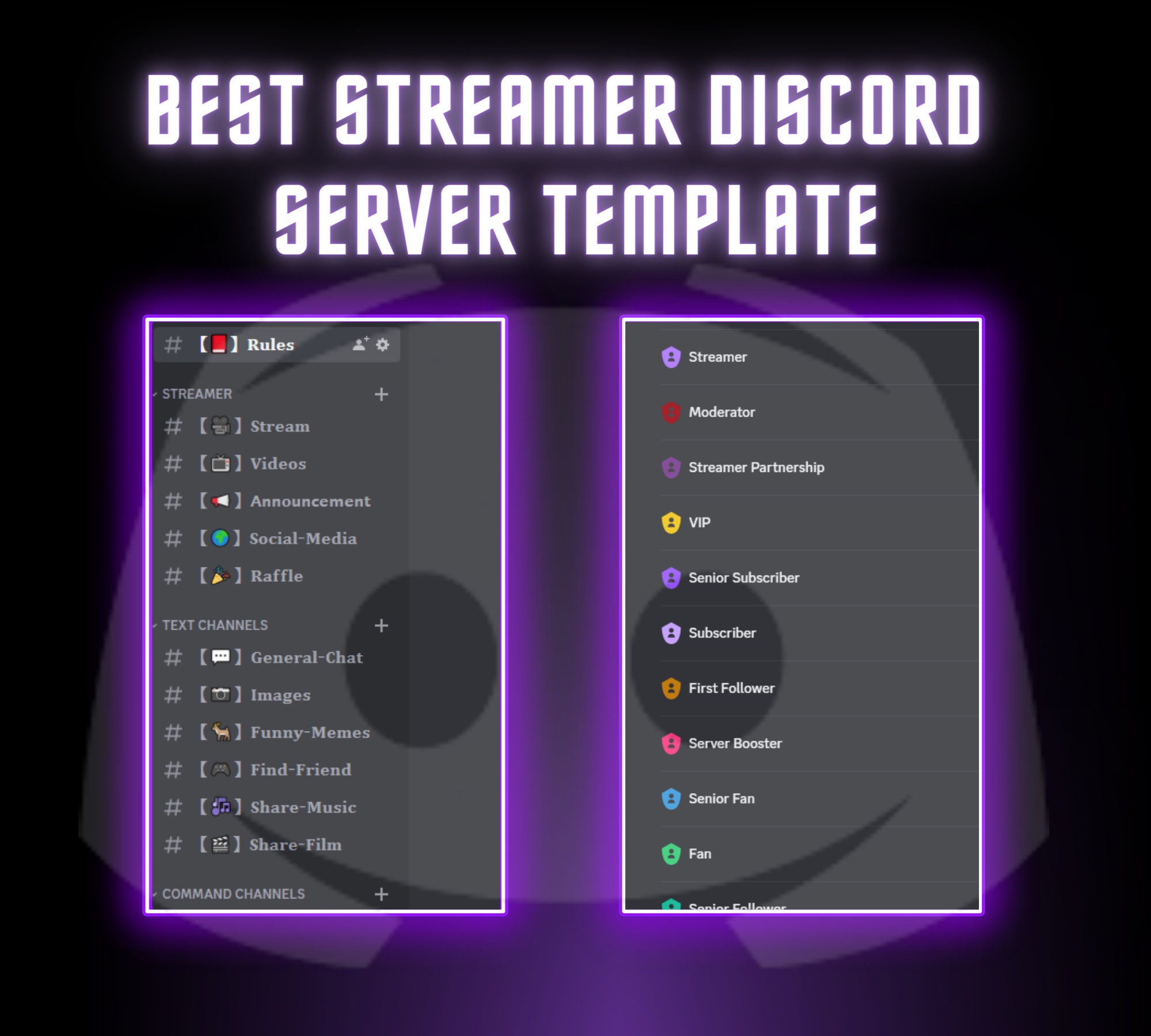 Best Streamer Discord Server Template Etsy Best Streamer Discord Server Template Etsy