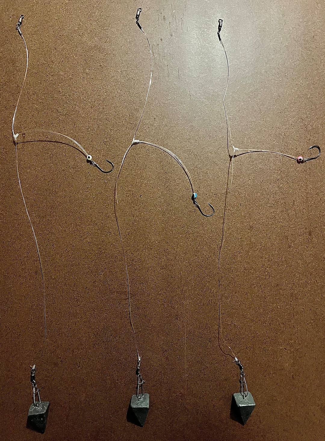 Modern T-knot single Dropper Deep Sea Rigs/surf Fishing Rigs 80lb Mono ...