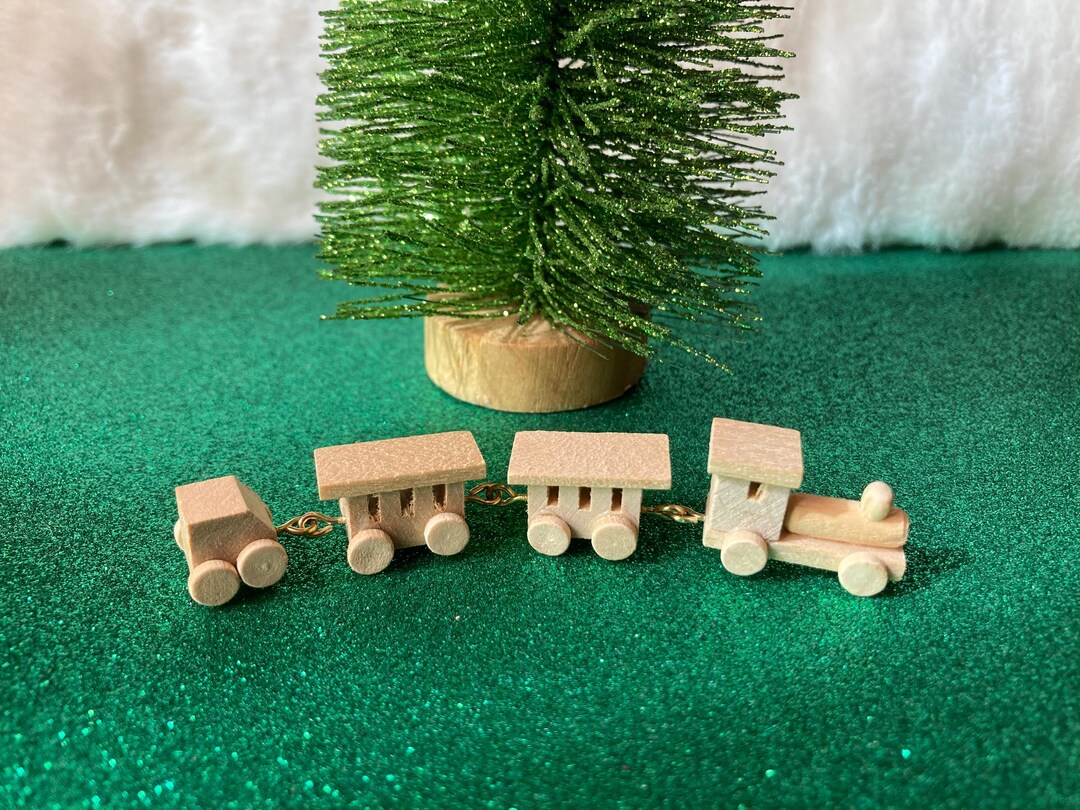 1:6 Scale Kids Toy Train - Dollhouse Miniature Toy - Etsy