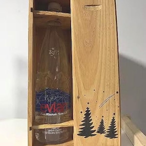 Evian glass bottle - Etsy 日本