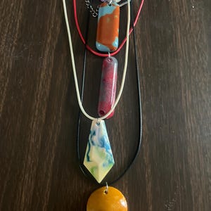 Recycled Plastic Necklaces