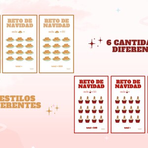 Printable Savings Challenge | Printable Savings Challenge in Spanish |  Digital Download |  Christmas Challenge |  Savings Envelopes