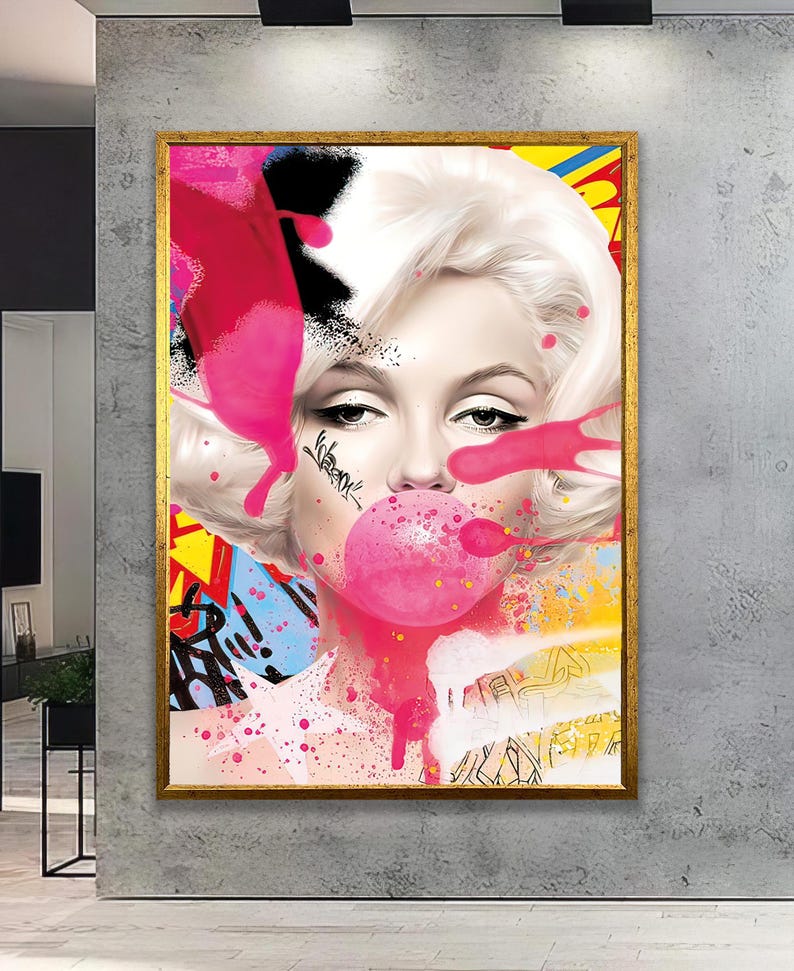 Ruffle Short Pop Art Print