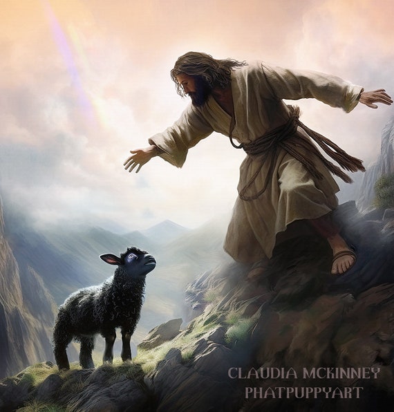 The Good Shepherd -digital Download 25 X 25 Israel