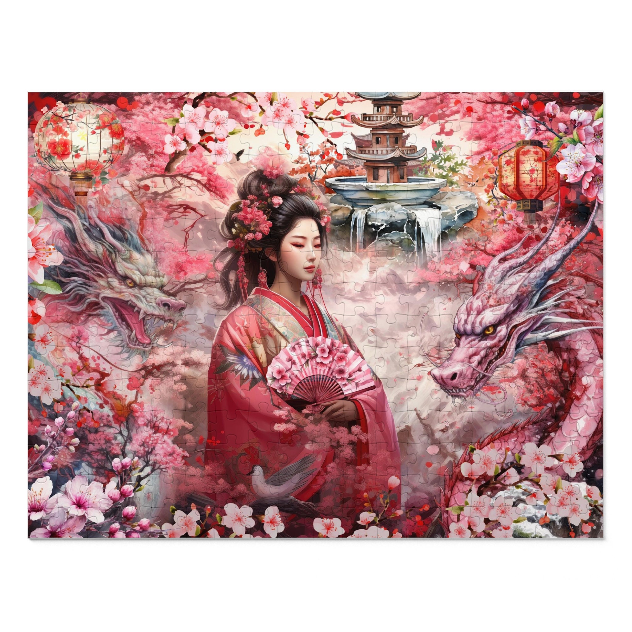 Sakura Summer Jigsaw Puzzle 30, 110, 252, 500,1000-piece - Etsy Sakura Summer Jigsaw Puzzle 30, 110, 252, 500,1000-piece - Etsy