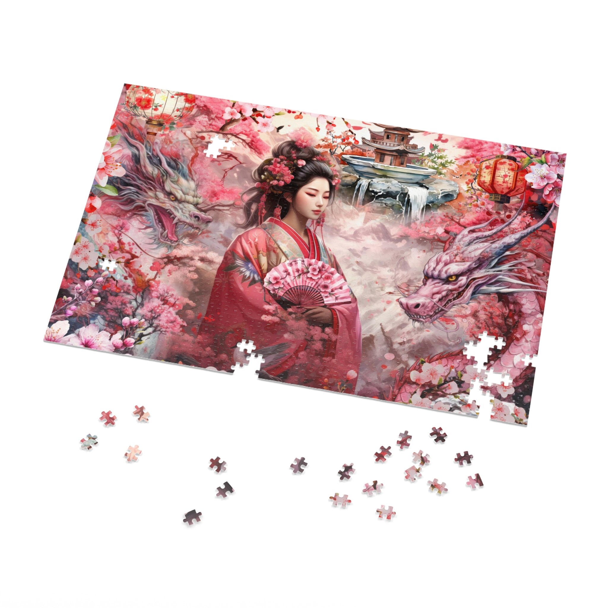 Sakura Summer Jigsaw Puzzle 30, 110, 252, 500,1000-piece - Etsy Sakura Summer Jigsaw Puzzle 30, 110, 252, 500,1000-piece - Etsy