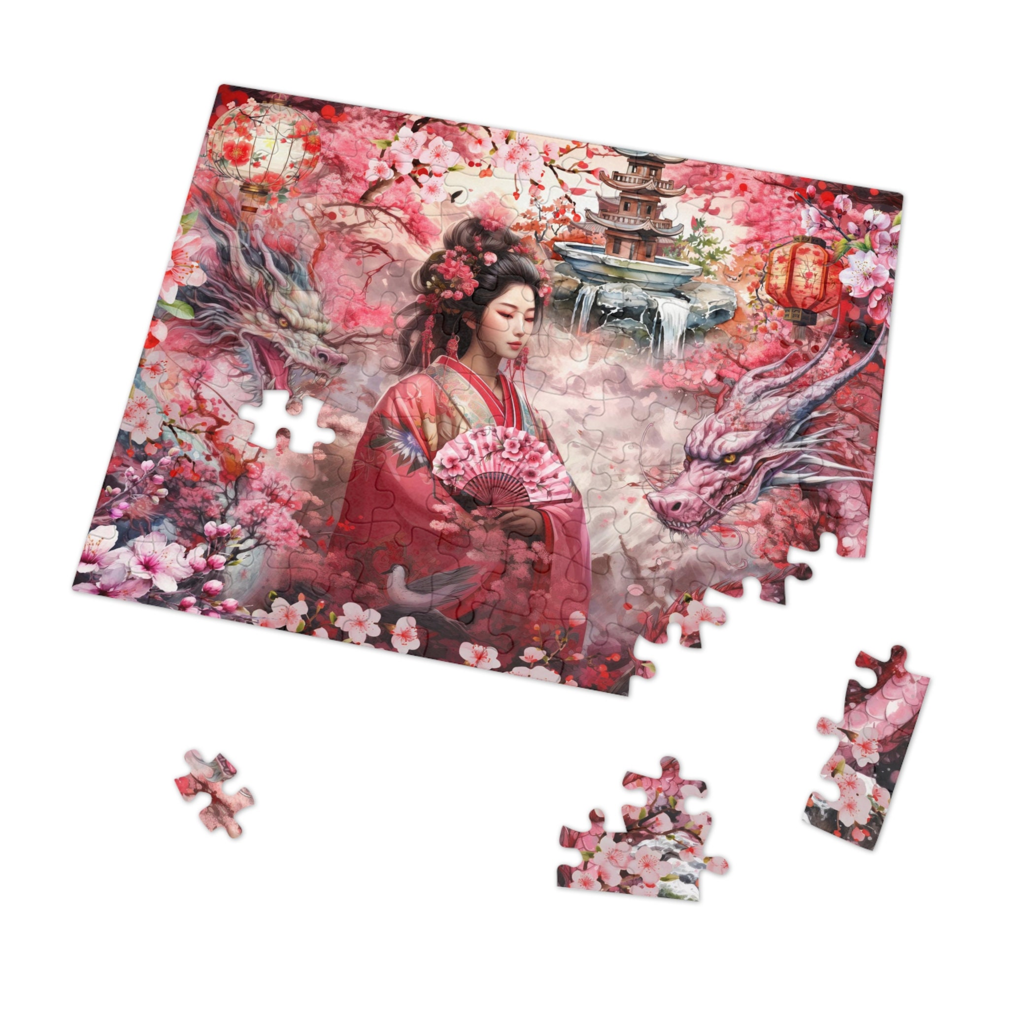 Sakura Summer Jigsaw Puzzle 30, 110, 252, 500,1000-piece - Etsy Sakura Summer Jigsaw Puzzle 30, 110, 252, 500,1000-piece - Etsy