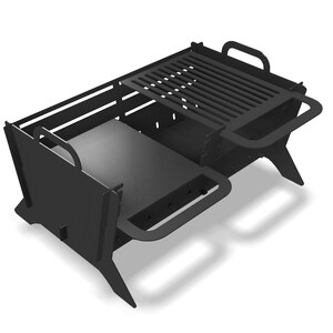 Portable Flat Pack Fire Pit 490x690x360 (DXF CUT FILES)