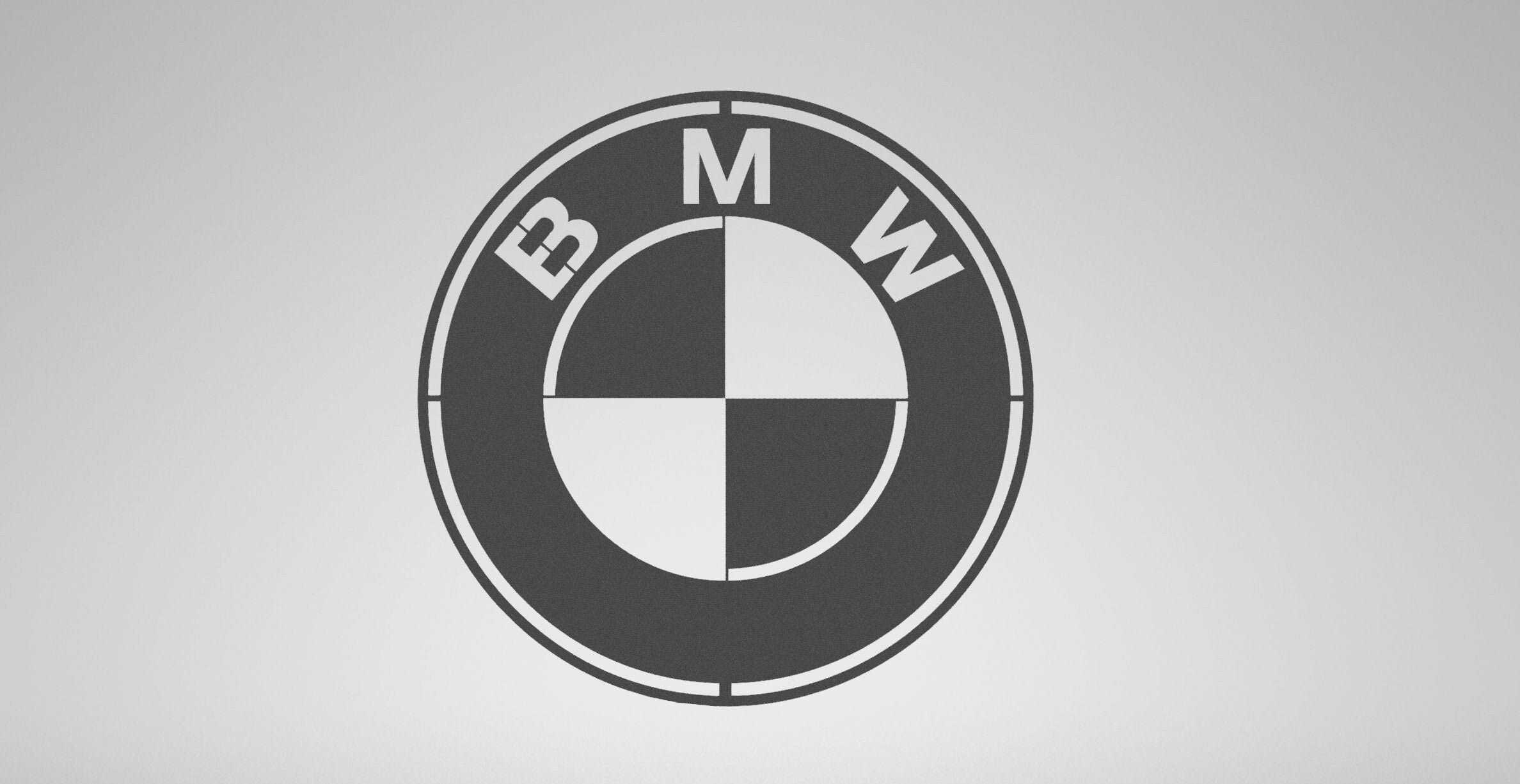 File:BMW logo (white + grey background circle).svg - Wikimedia Commons