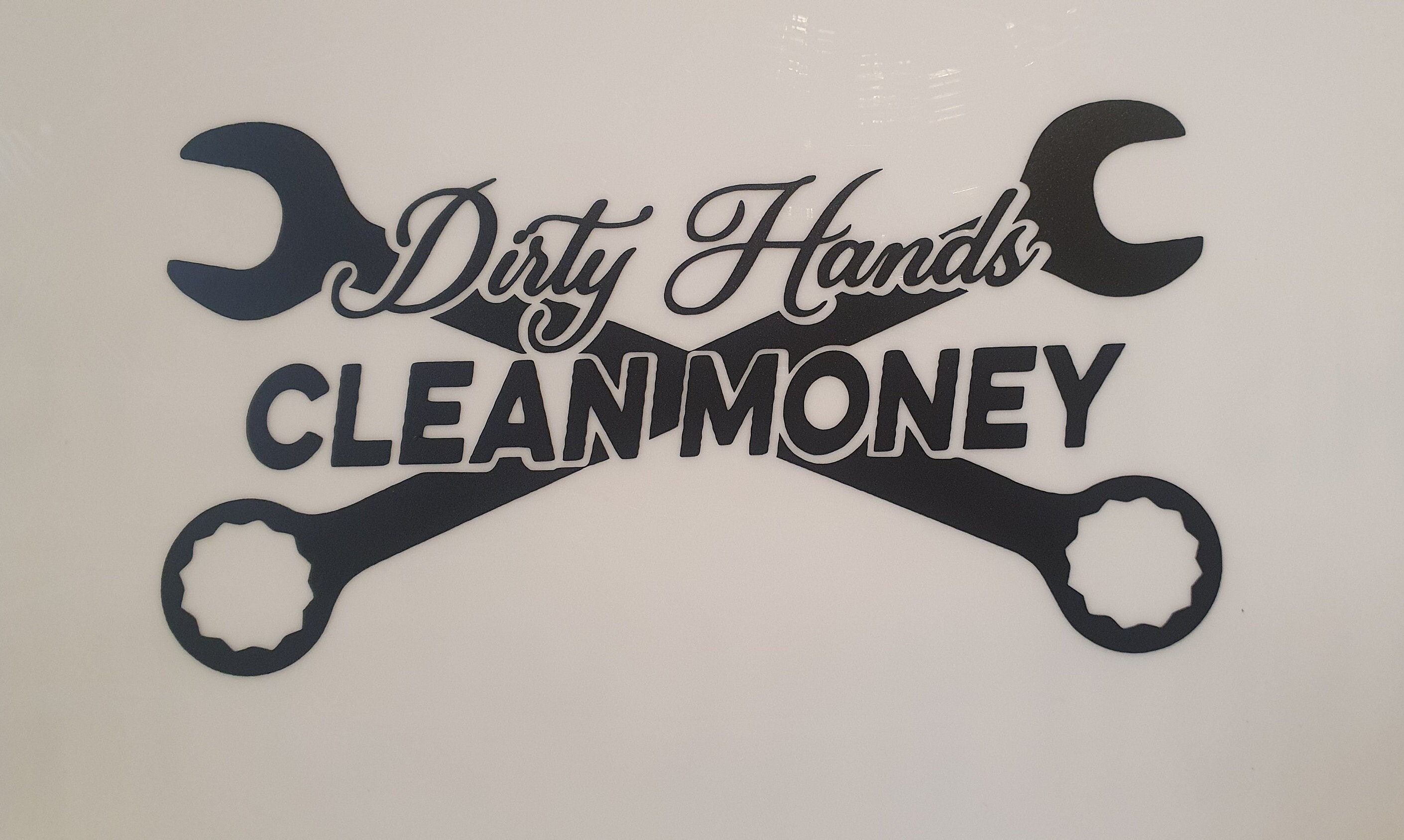 Dirty Hands Dropping Panties Sticker – Blue Collar Pride