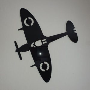 Archivos digitales de Supermarine Spitfire Letrero acrílico Archivos digitales SOLAMENTE