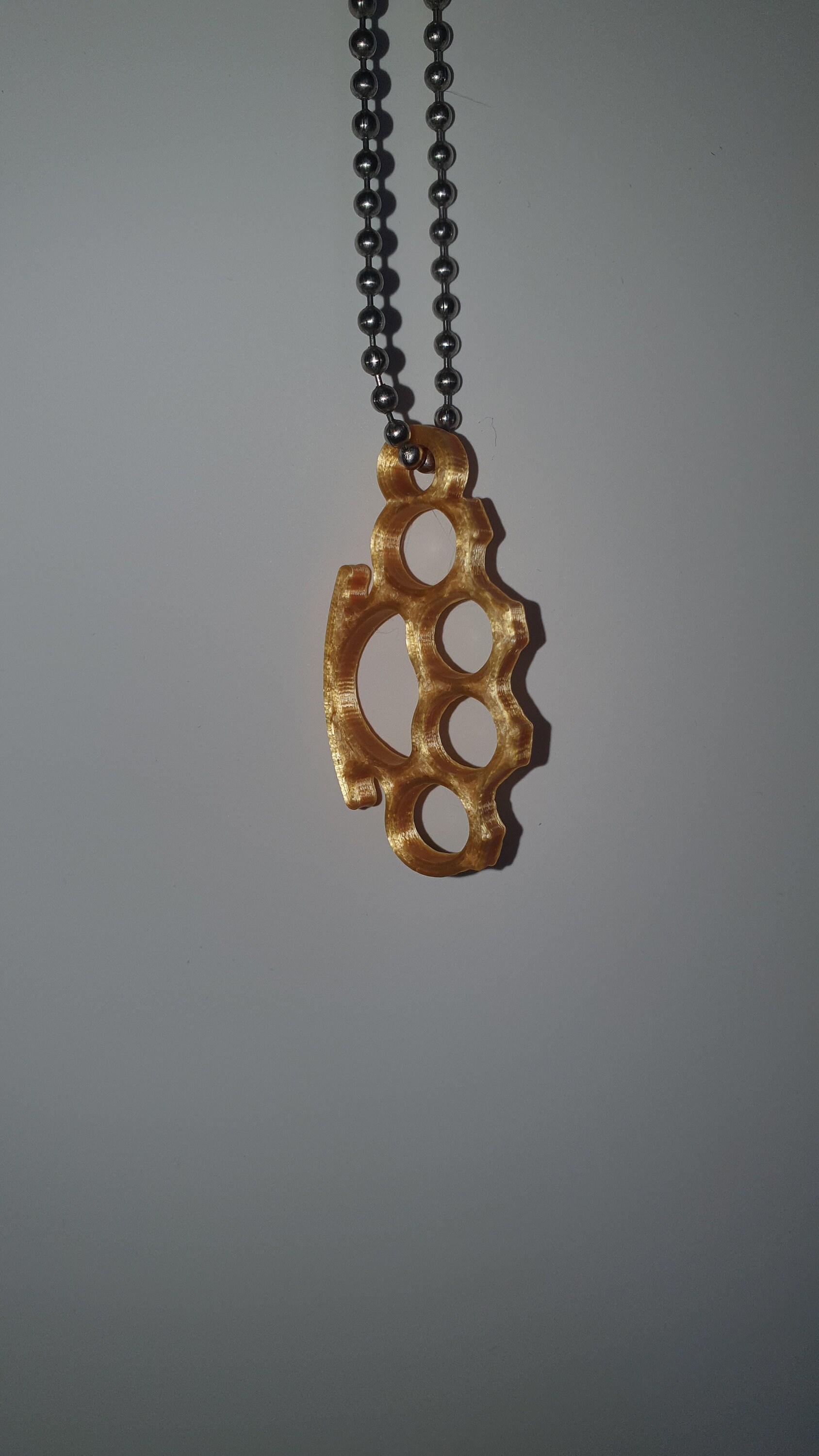 Unique Brass Knuckle Jewellery Pattern - Printable Pendant Template - Etsy