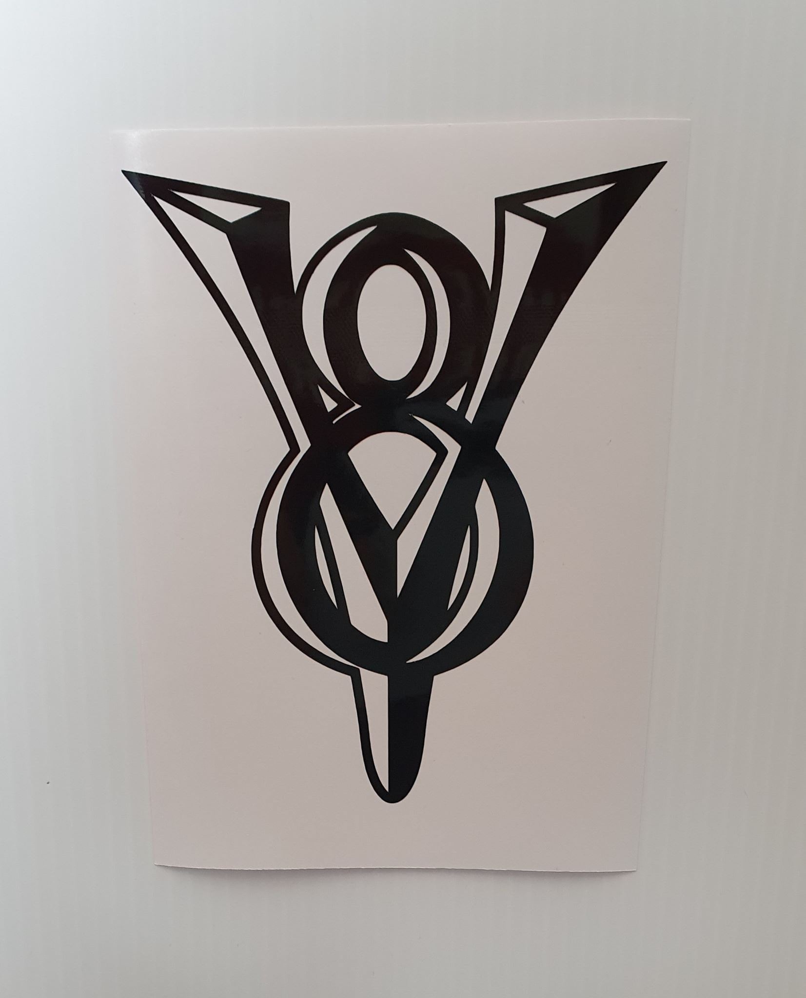 V8 Decal Logo Digital Files ONLY - Etsy