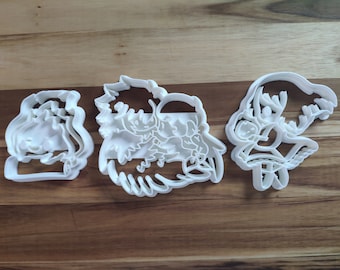 Howl&#39;s Moving Castle Inspired Cookie Cutters 3d printed