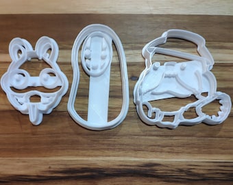 Spirited Away Inspired Cookie Cutters 3d printed No Face