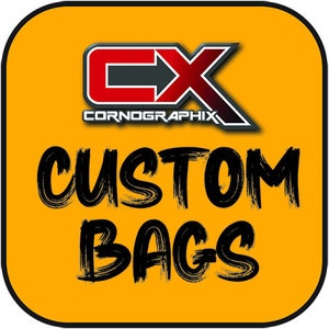 Custom Printed Cornhole Bags - Half Set (4) - RESIN Pro Cornhole Bag Set