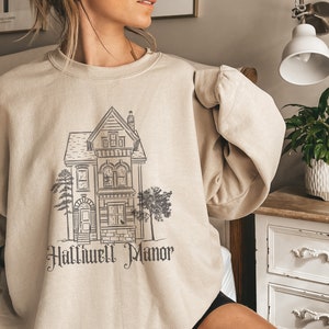 Vintage Halloween Shirt Halliwell Manor Haunted House Shirt Halliwell Sisters Inspired Shirt Halloween Sweatshirt Cozy Halloween Witch Crew