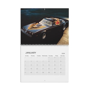 Pontiac Calendar - Etsy