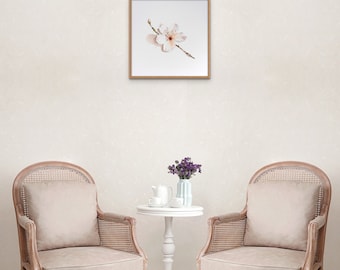 Japanese Cherry Blossom Flower Digital Print